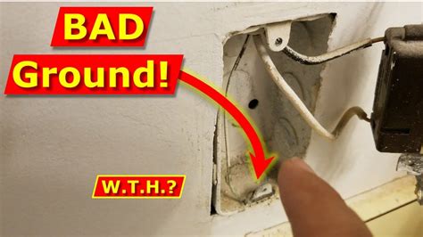 electrical box no ground wire|ground an outlet without wire.